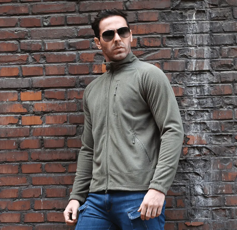 Tactical Lightweight Fleece Jacket for Men / Warm Army Clothing - SF0350