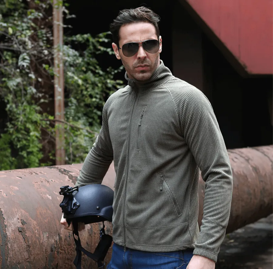 Tactical Lightweight Fleece Jacket for Men / Warm Army Clothing - SF0350