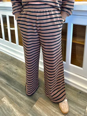 Terry Straight Leg Pants