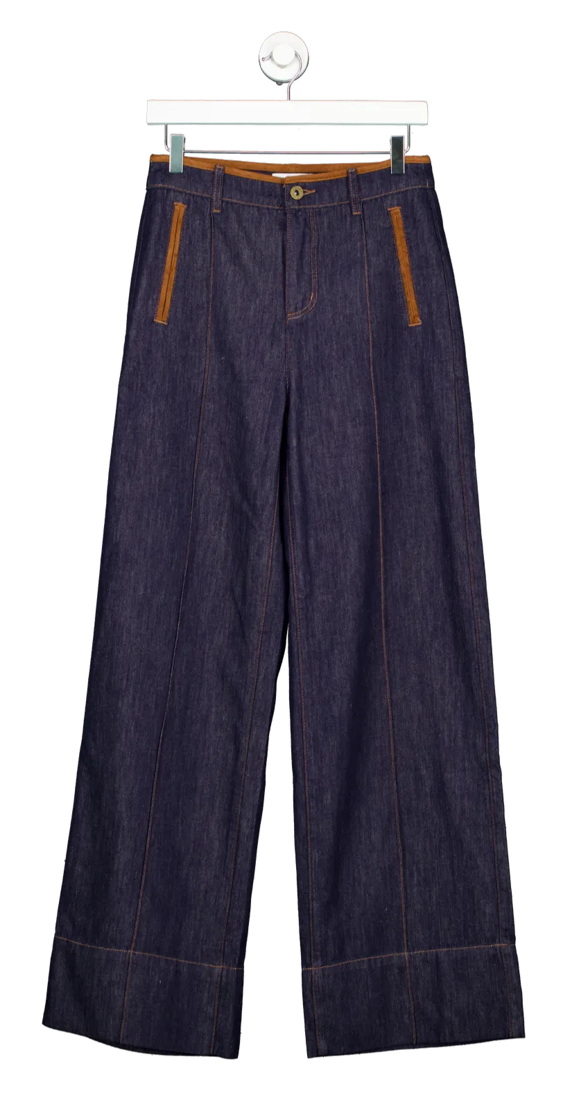 Tom Ford Blue Denim Trousers UK 32