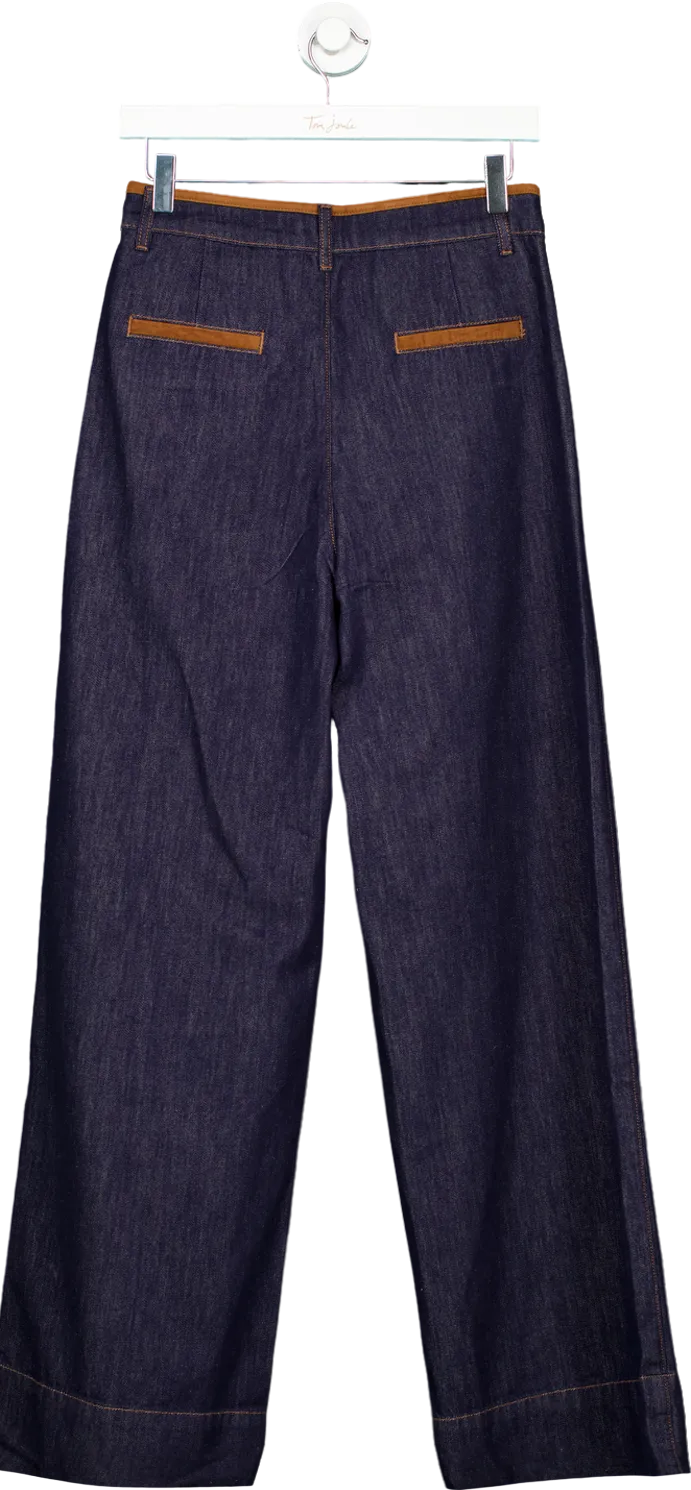 Tom Ford Blue Denim Trousers UK 32
