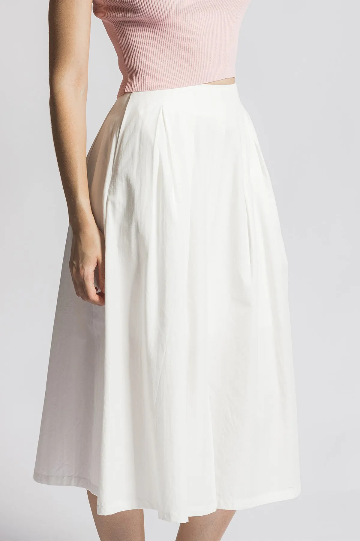 Venlee A line Midi Long Skirt