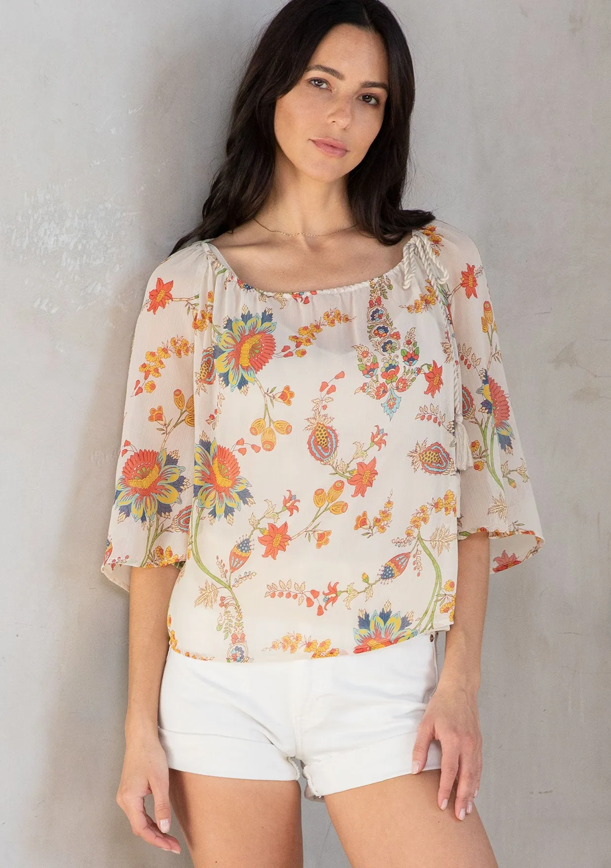 Verbena Chiffon Top
