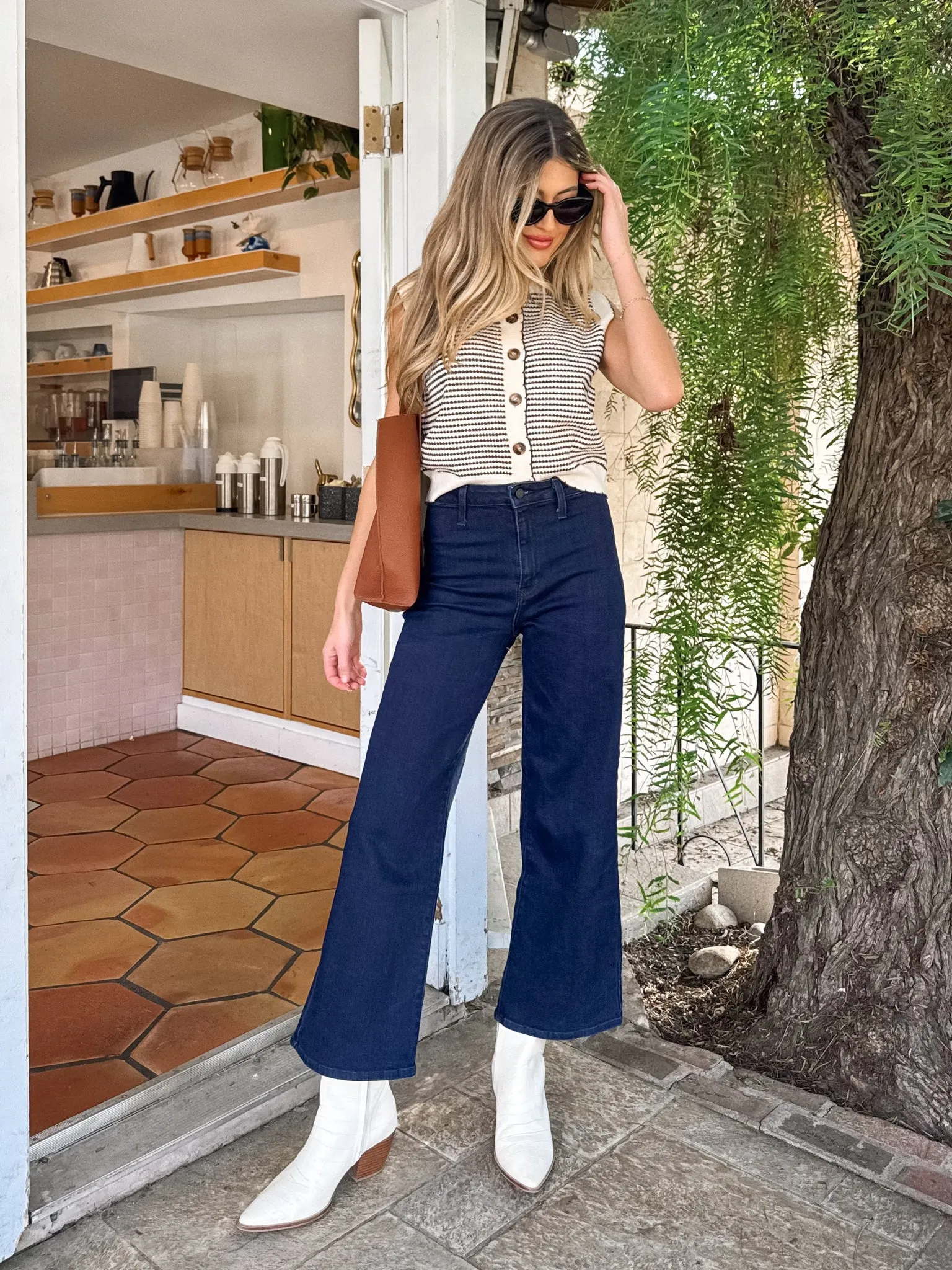 Weekend Getaway Wide Leg Jeans