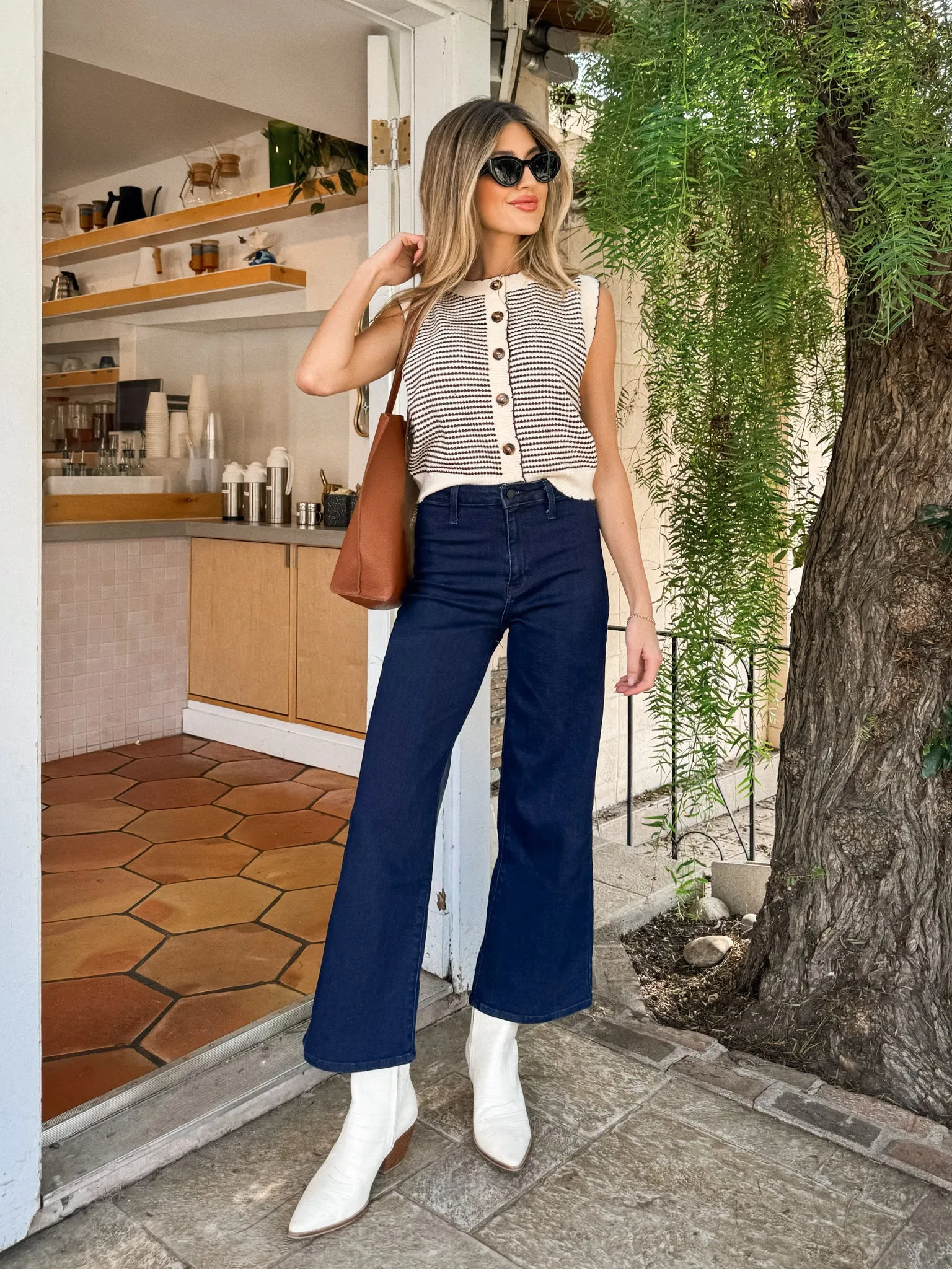 Weekend Getaway Wide Leg Jeans