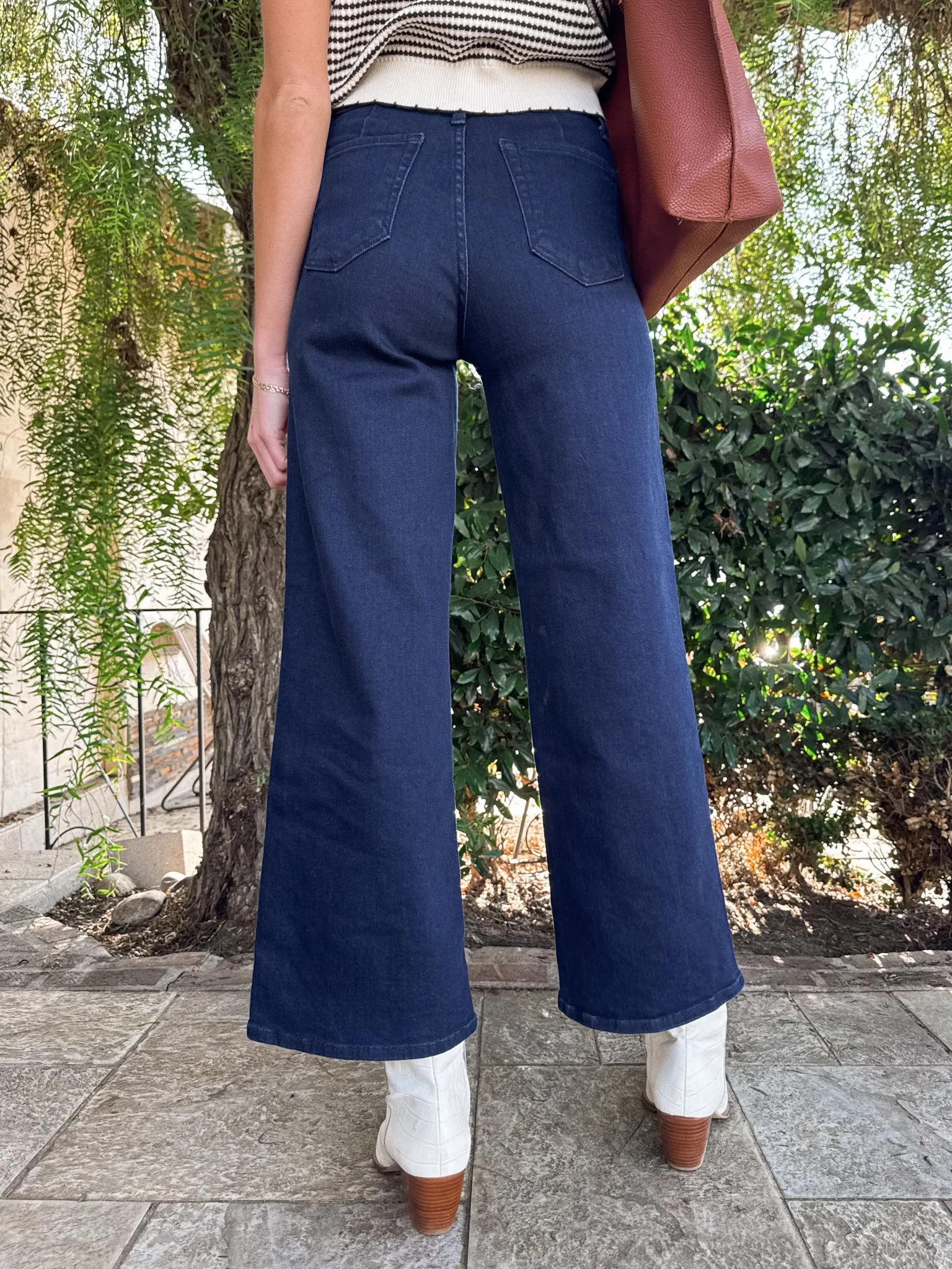 Weekend Getaway Wide Leg Jeans