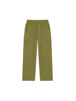 Womens DNA Double Jersey Cargo Trousers—highland green